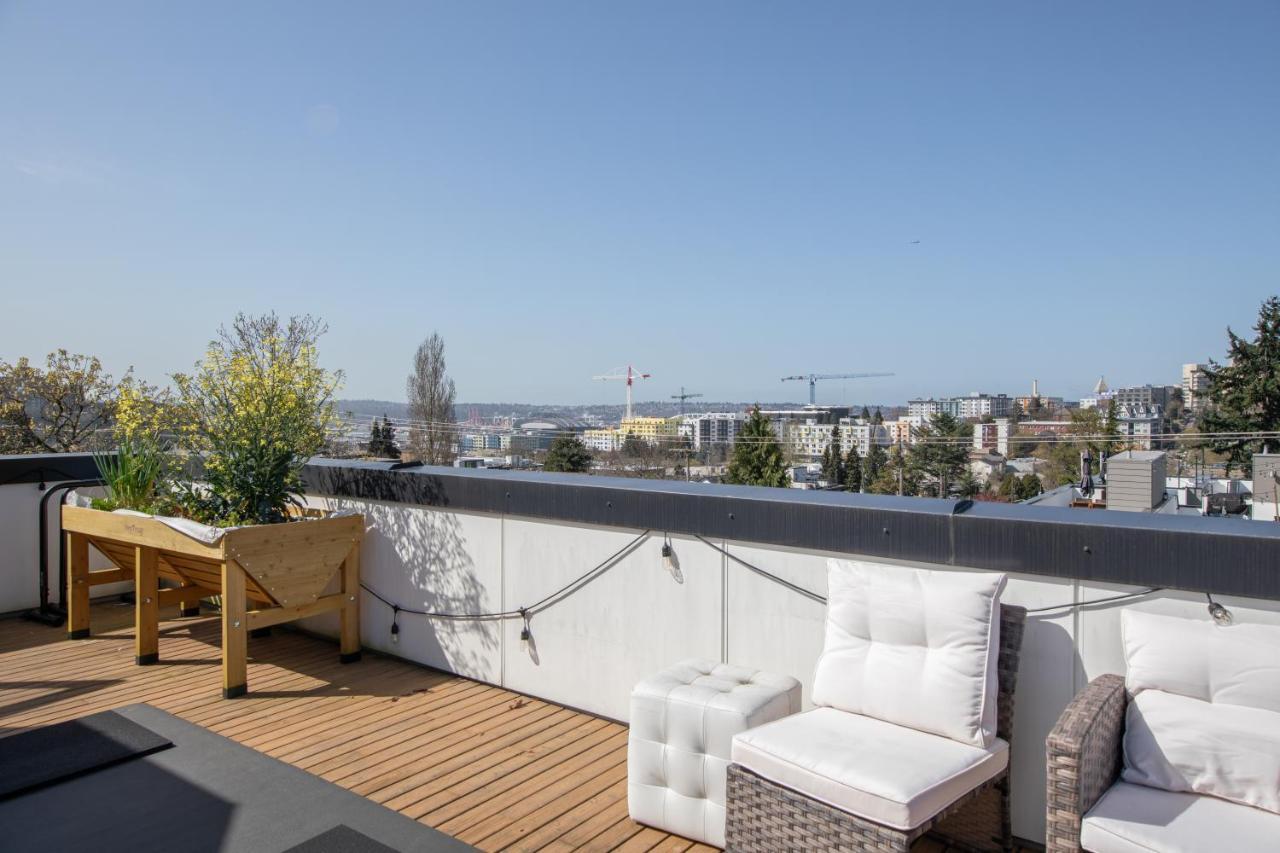 Modern Townhome In Seattle'S Central District With Rooftop Eksteriør billede
