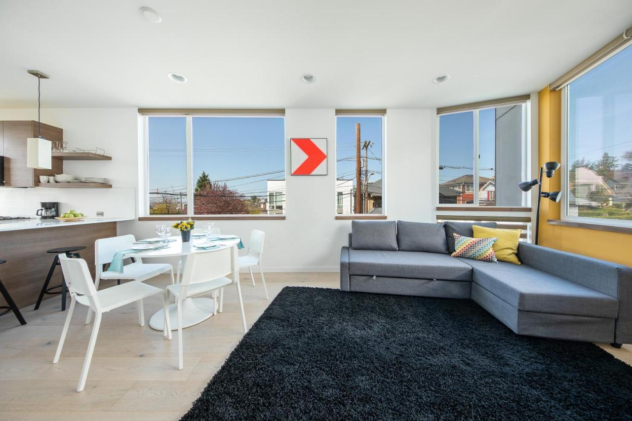 Modern Townhome In Seattle'S Central District With Rooftop Eksteriør billede